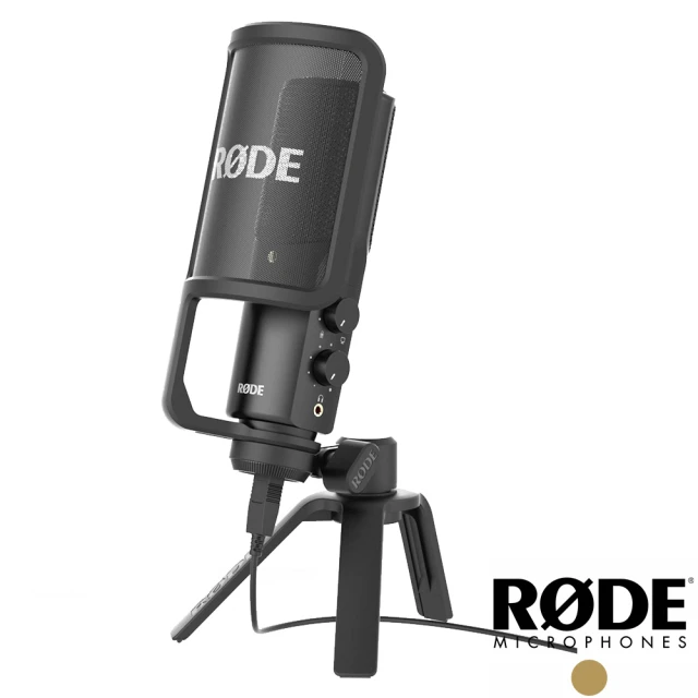 第05名 【RODE】NT-USB 錄音室級電容麥克風(公司貨)