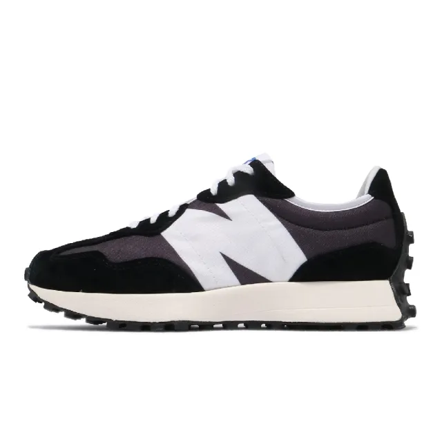 New Balance 休閒鞋327 復古穿搭爆款男女鞋紐巴倫n字鞋麂皮百搭情侶鞋灰白 Ms327lb1d Momo購物網