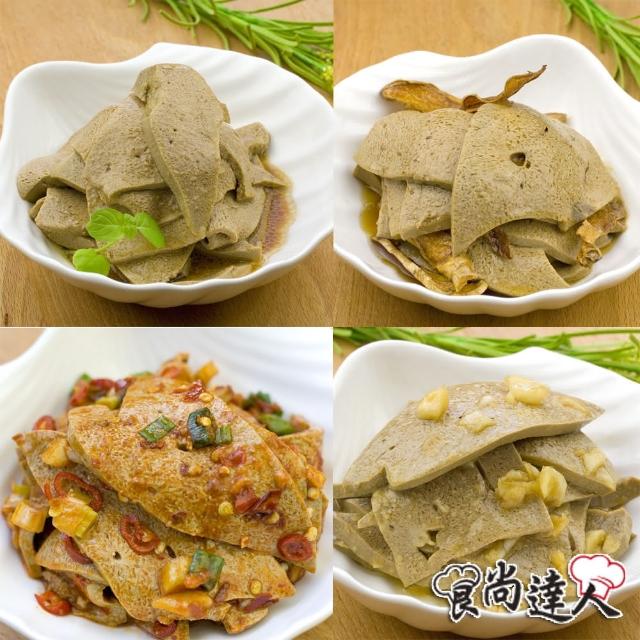 【食尚達人】台式經典粉肝12件組(原味/麻油/蒜味/香辣)