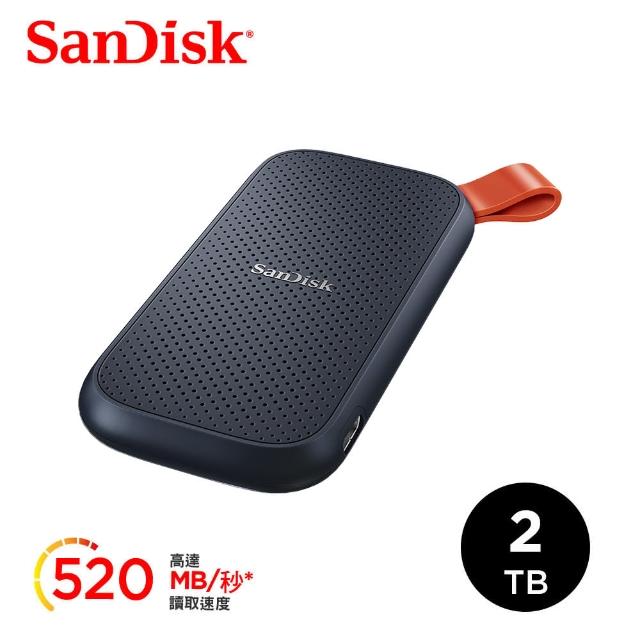 【SanDisk 晟碟】SanDisk E30 2TB 行動固態硬碟 加價購