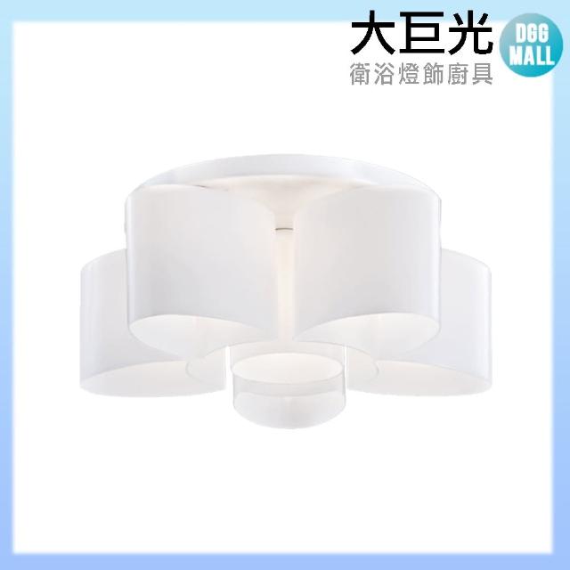 大巨光【大巨光】現代風E27 5+1燈 半吸頂燈-中(LW-10-2971)