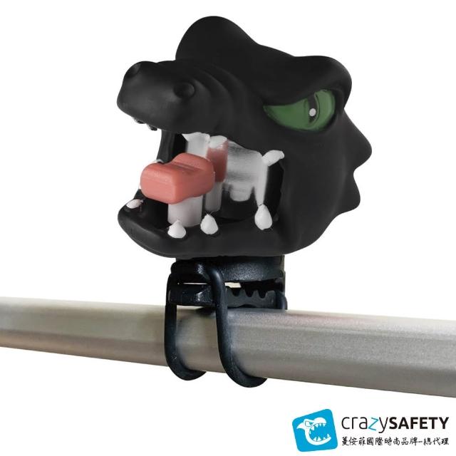 【crazysafety 瘋狂安全帽】丹麥品牌-3D鈴鐺.恐龍鈴噹.車鈴(適用平衡車.滑步車.自行車.嬰兒推車.服務鈴)