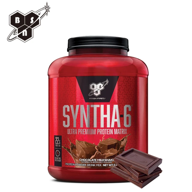 第09名 【BSN 畢斯恩】Syntha-6 頂級綜合乳清蛋白 5磅(巧克力)