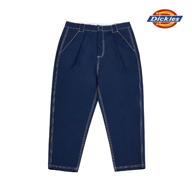 【Dickies】Dickies女款深藍色府綢材質長褲｜DK008836B29