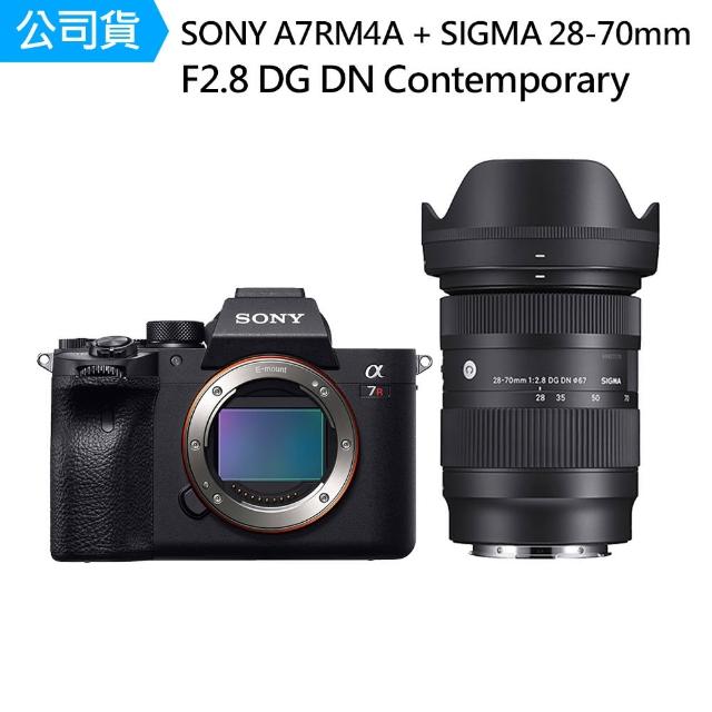 SONY 索尼【SONY 索尼】ILCE-7RM4A A7RM4A + Sigma 28-70mm F2.8 DG DN Contemporary(公司貨)