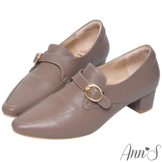 amai 時尚極簡線條金屬釦粗跟短靴 襪靴 短靴 短筒靴 中