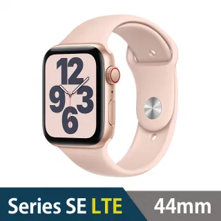 犀牛盾超值組【Apple 蘋果】Apple Watch SE LTE 44mm 鋁金屬錶殼搭配運動錶帶