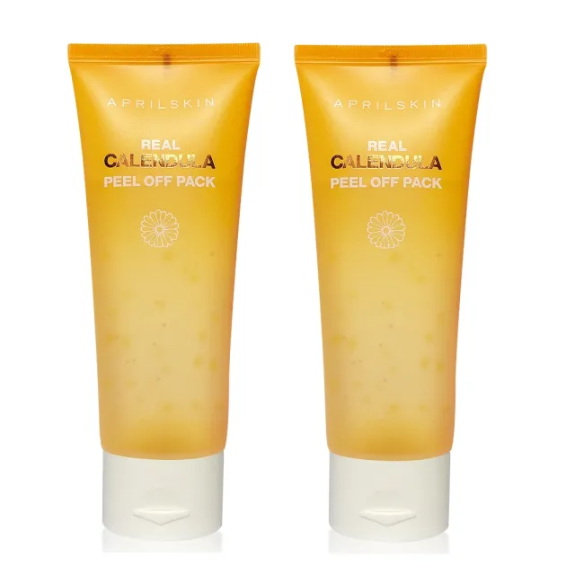 April Skin 金盞菊撕拉面膜100mlx2入 Momo購物網
