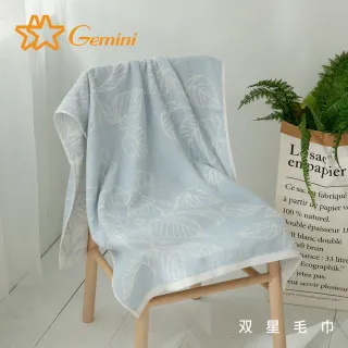【Gemini 雙星】雪之桃中空紗系列(毛巾超值二入組)