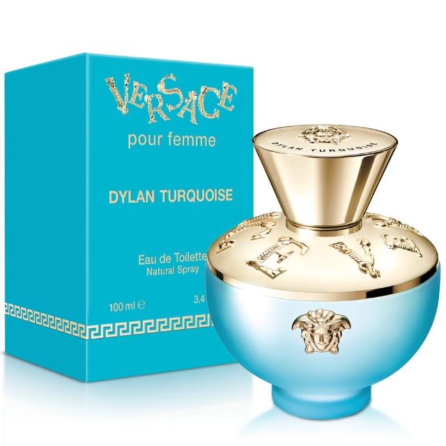 【VERSACE 凡賽斯】狄倫淡藍女性淡香水100ml(原廠公司貨)