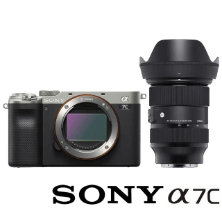 【SONY 索尼】ILCE-7C / A7C 附 SIGMA 24-70mm F2.8 DG DN Art(公司貨 全片幅微單眼相機)