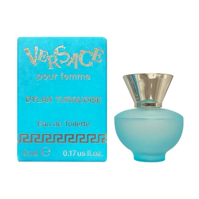 【VERSACE 凡賽斯】狄倫淡藍女性淡香水 5ml(公司貨)