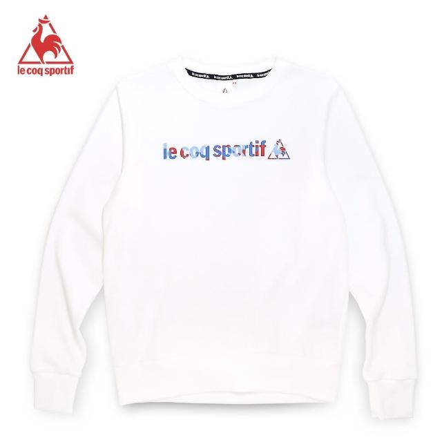 LE COQ SPORTIF 公雞【LE COQ SPORTIF 公雞】圓領T恤 中性-白-LOK2330690