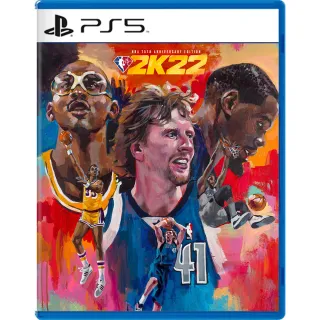 【SONY 索尼】PS5 NBA 2K22 75週年紀念版《中文版》