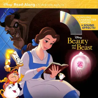 【Song Baby】Beauty And The Beast Read-Along Storybook And CD(一平裝繪本+一CD)