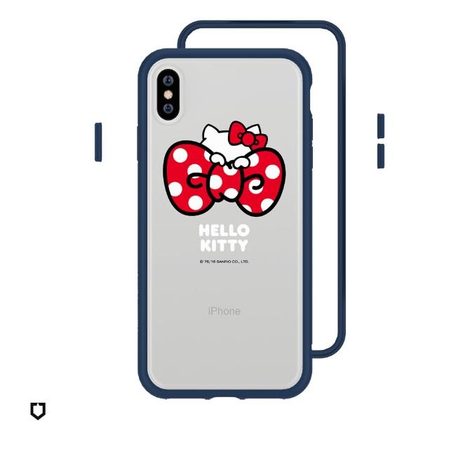 【RhinoShield 犀牛盾】iPhone XS Max Mod NX邊框背蓋手機殼/Hide and seek(Hello Kitty手機殼)