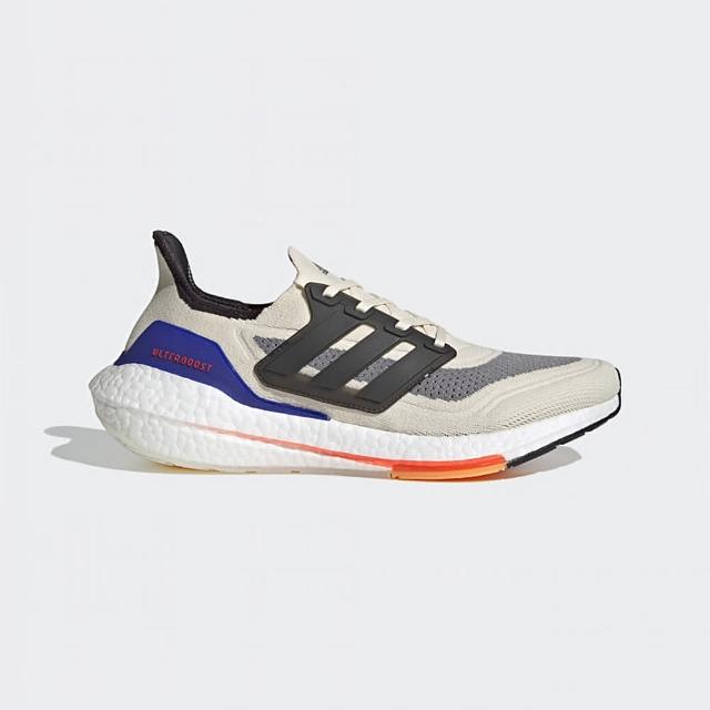 【adidas 愛迪達】慢跑鞋 男鞋 運動 健身 ULTRABOOST 21 灰黑 S23869