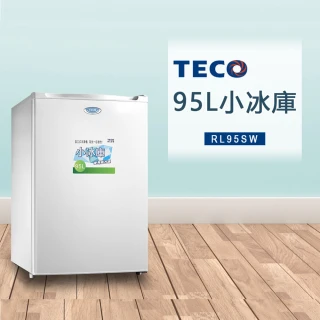 【TECO 東元】95公升單門定頻直立式冷凍櫃(RL95SW)