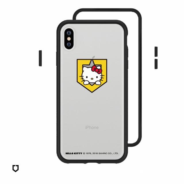 【RhinoShield 犀牛盾】iPhone XS Mod NX邊框背蓋手機殼/Peek-A-Boo(Hello Kitty手機殼)