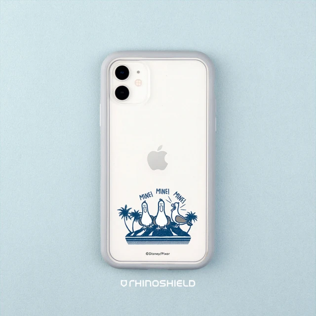 【RhinoShield 犀牛盾】iPhone X/Xs/XR/Xs Max Mod NX邊框背蓋手機殼/海底總動員-海鷗(迪士尼)