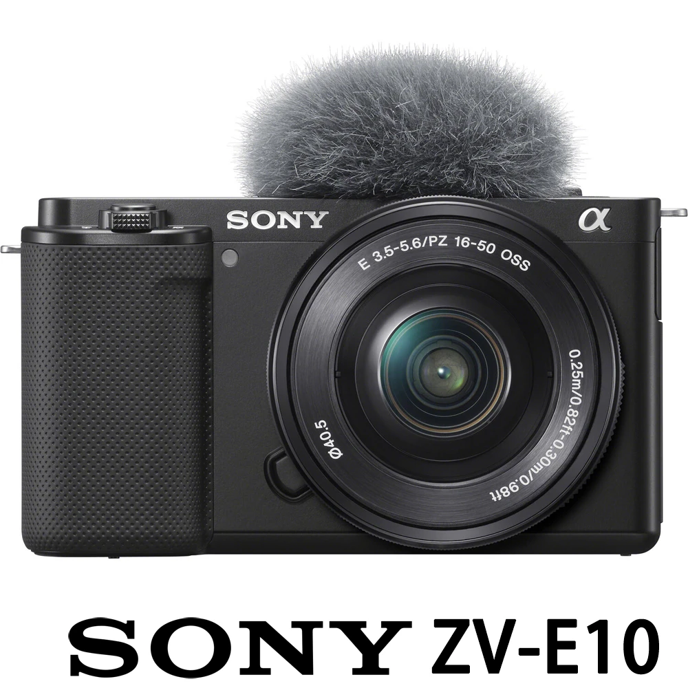 【SONY 索尼】Alpha ZV-E10L 鏡頭組 附 16-50mm(公司貨 微單眼數位相機 4K 翻轉螢幕)