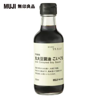 【MUJI 無印良品】日產丸大豆醬油/濃口/200ml