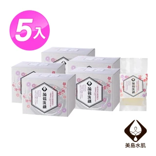 【美島水肌】日本乳清蒟蒻皂80g x5入