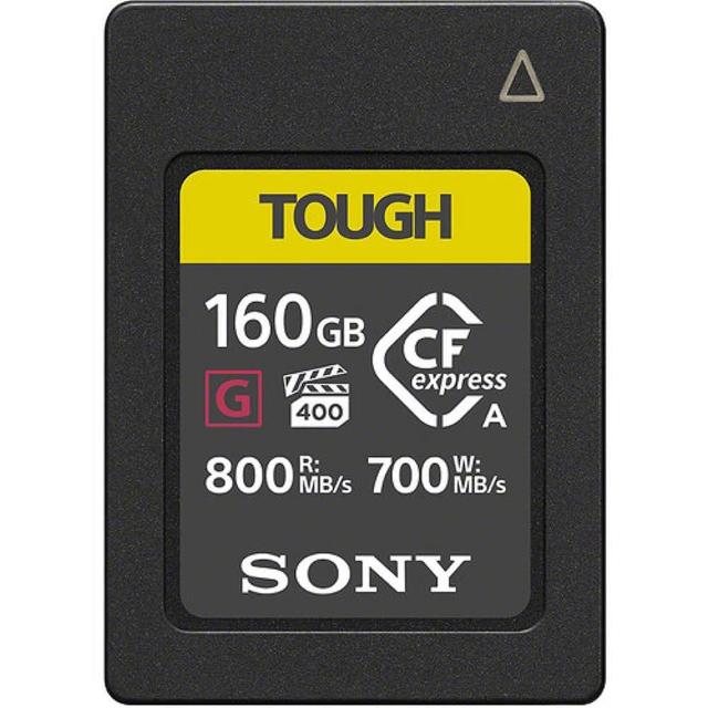 SONY 索尼【SONY 索尼】CEA-G160T 160G/GB 800MB/S CFexpress Type A TOUGH 高速記憶卡(公司貨 福利品)