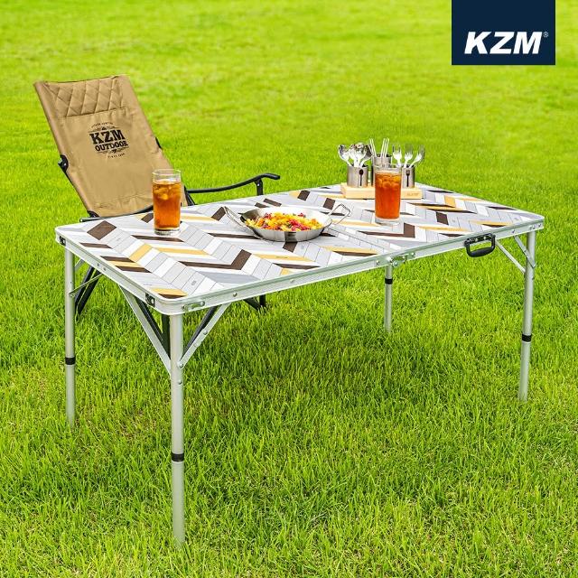 【KAZMI】KZM IMS兩段式折疊桌(KZM/露營用品/折疊桌/IMS系列/桌子)
