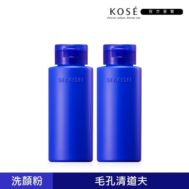 【KOSE 高絲】雪肌精 漾活淨鹽洗顏粉 50g(二入組)