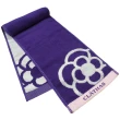 【CLATHAS】山茶花經典LOGO雙面涼感運動巾圍巾(藍紫色)