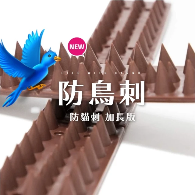 【CARMO】園藝驅鳥刺 防鳥器 驅鳥器 三入一組(鳥刺 防貓刺 貓刺)
