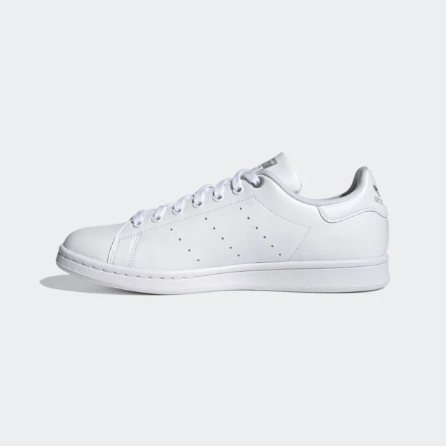 【adidas 愛迪達】Adidas STAN SMITH 男女白色休閒鞋 KAORACER FX5523