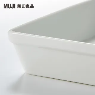 【MUJI 無印良品】耐熱容器/方型/22.5×22.5×4cm