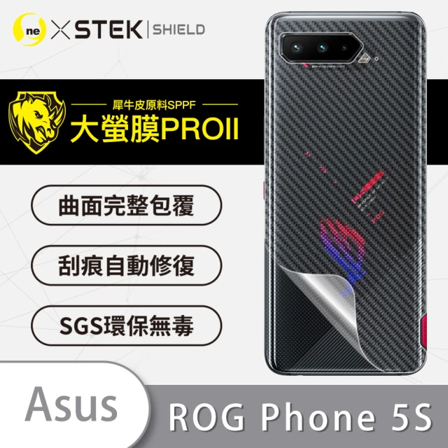 【o-one大螢膜PRO】ASUS ROG Phone 5s ZS676KS 滿版手機背面保護貼