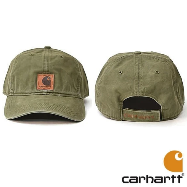 【carhartt】西岸水洗老帽 復古皮標貼布 滑板 工裝(carhartt西岸老帽)