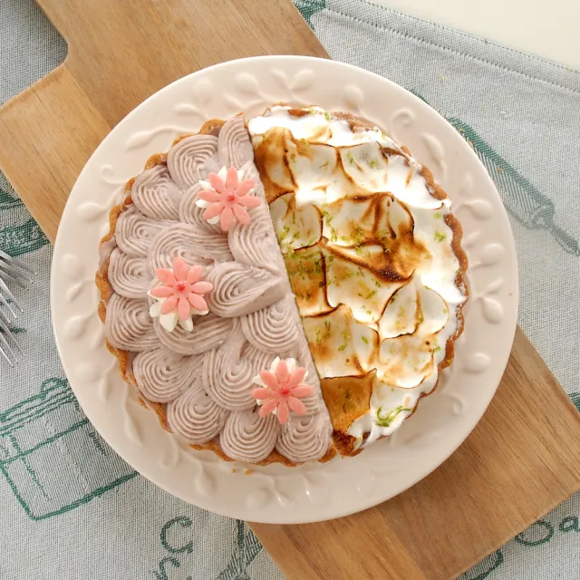 亞尼克果子工房 檸檬芋花園雙享派6吋 雙享派口味雙享受 Momo購物網