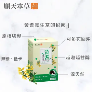 【順天本草】黃耆養生茶(10包/入x6)