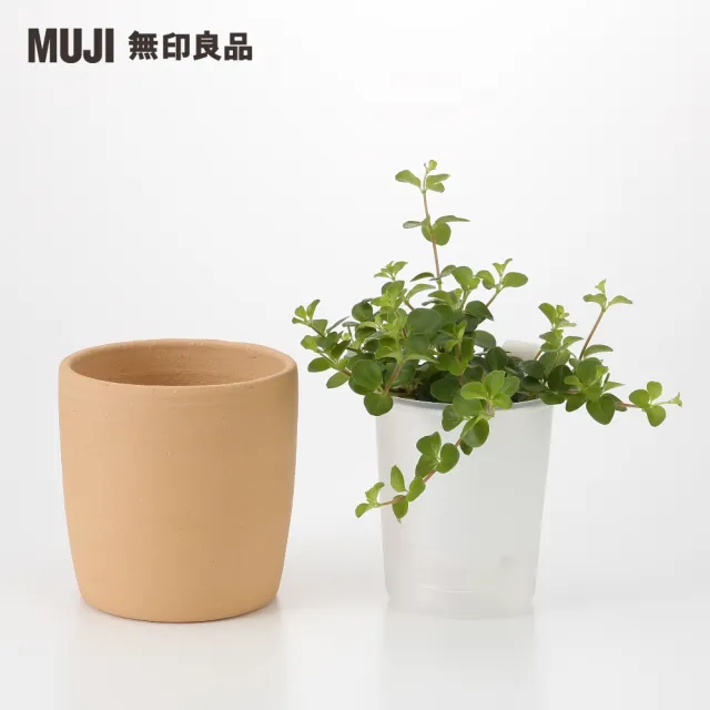 Muji 無印良品 陶製花器用底盤 Momo購物網