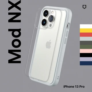 【RhinoShield 犀牛盾】iPhone 13 Pro 6.1吋 Mod NX 邊框背蓋兩用手機保護殼(活動品)