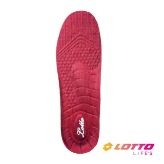 【LOTTO】女性專用舒壓避震鞋墊(紅-LT1CWI01122)