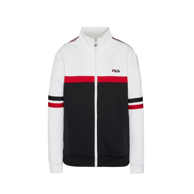 FILA【FILA】外套 吸排 男吸排針織外套-黑色(1JKV-5474-BK)