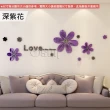 【Osun】Love特大客廳餐廳民宿飯店lobby大廳店面自黏立體壓克力雕花壁貼裝飾(CE356-特大)