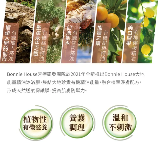 Bonnie House澳洲大地能量精油沐浴膠