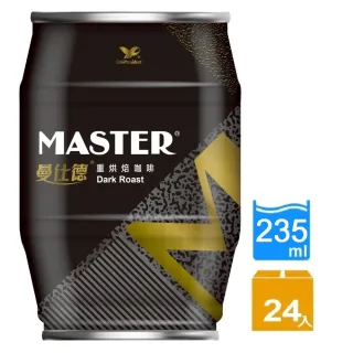【統一】曼仕德重烘培咖啡 235mlx2箱(共48入)