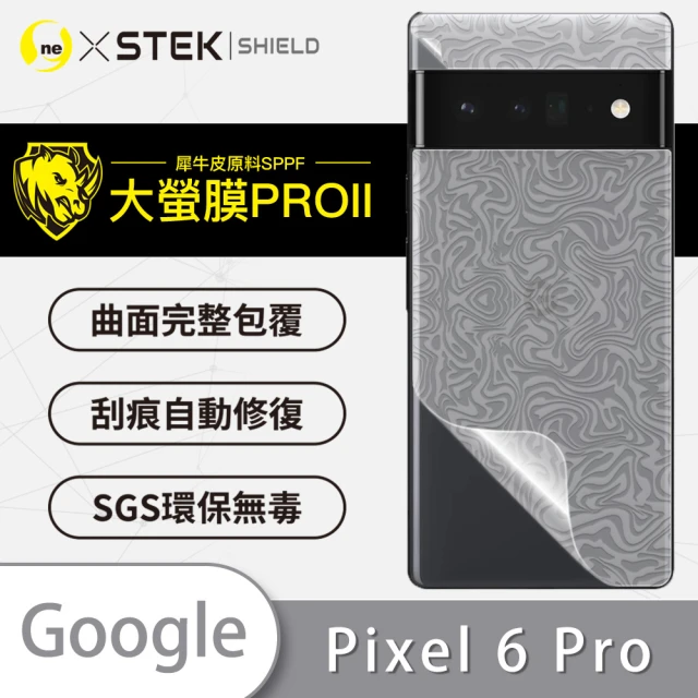 【o-one大螢膜PRO】Google Pixel 6 Pro 滿版手機背面保護貼