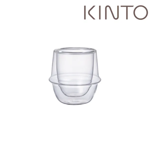 【Kinto】KRONOS雙層玻璃濃縮咖啡杯