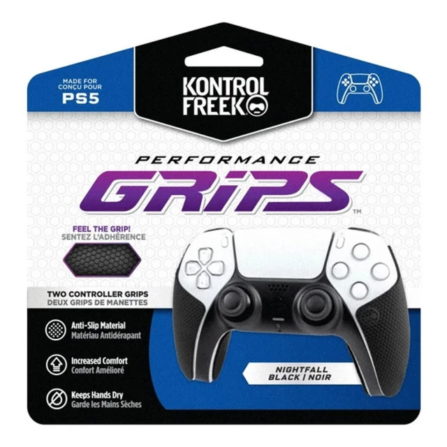 【KontrolFreek】副廠 PS5 DualSense 控制器專用握把保護套 Original Grips(4777-PS5)