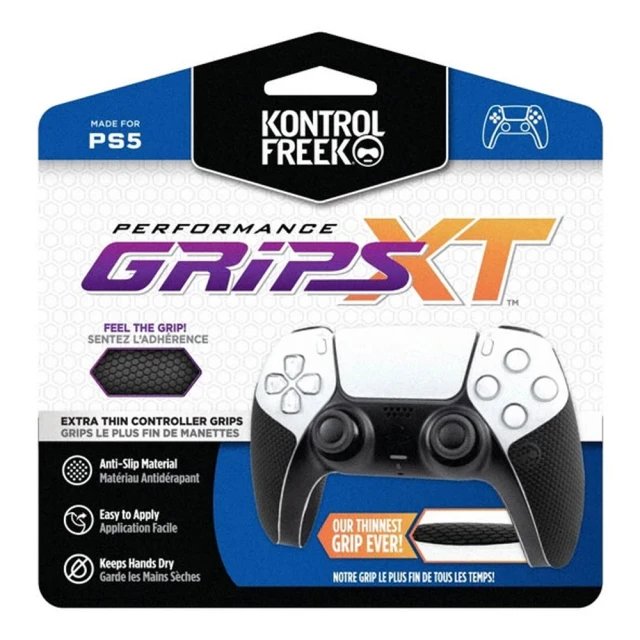 【KontrolFreek】副廠 PS5 DualSense 控制器專用握把保護套 Original Grips X Thin(XT-4777-PS5)