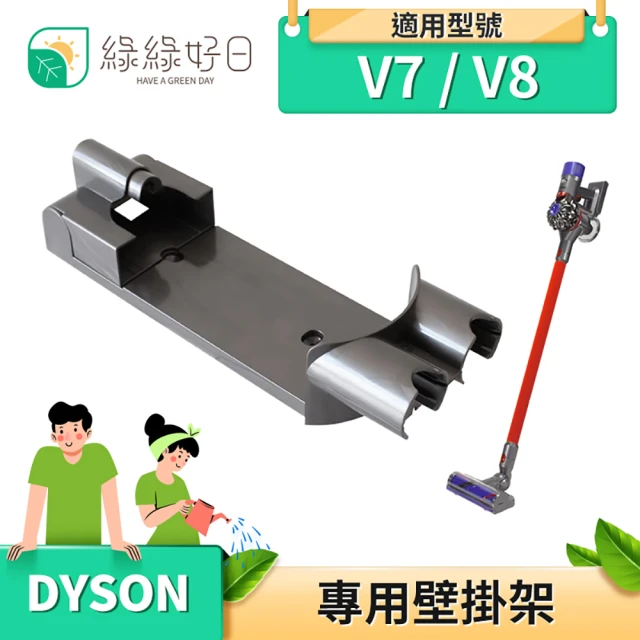 【綠綠好日】DYSON 戴森 V7 / V8 專用壁掛架(吸塵器配件 壁掛架 配件 耗材)